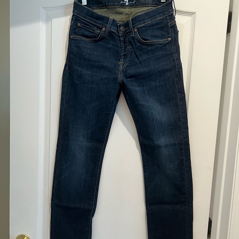 7 For All Mankind Indigo Jeans
